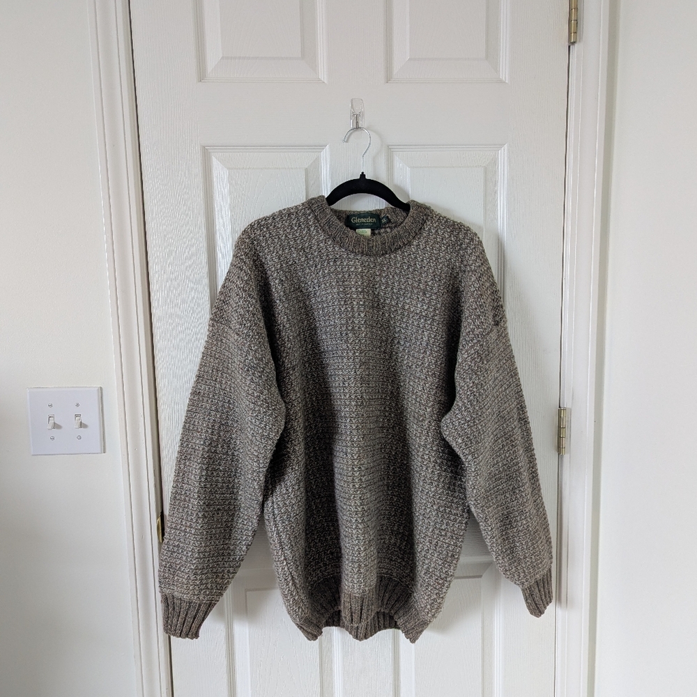 Men's GlenEden wool Fisherman Sweater